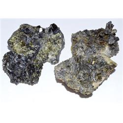 Azure Green Gfepi3 3 Lbs Epidote Specimen Crystal Stone