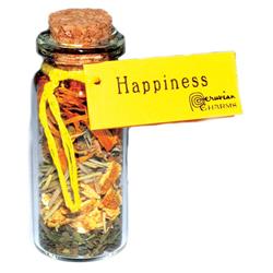 Rpshap 2 In. X 0.5 Dia In. Happiness Pocket Spell Bottle
