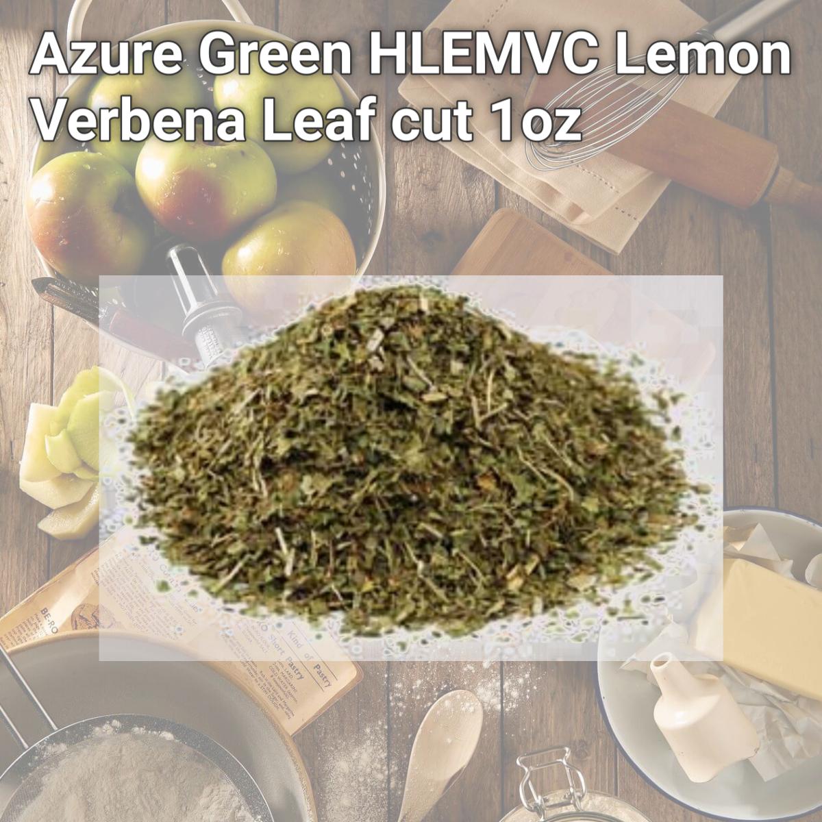 Picture of Azure Green HLEMVC Lemon Verbena Leaf cut 1oz