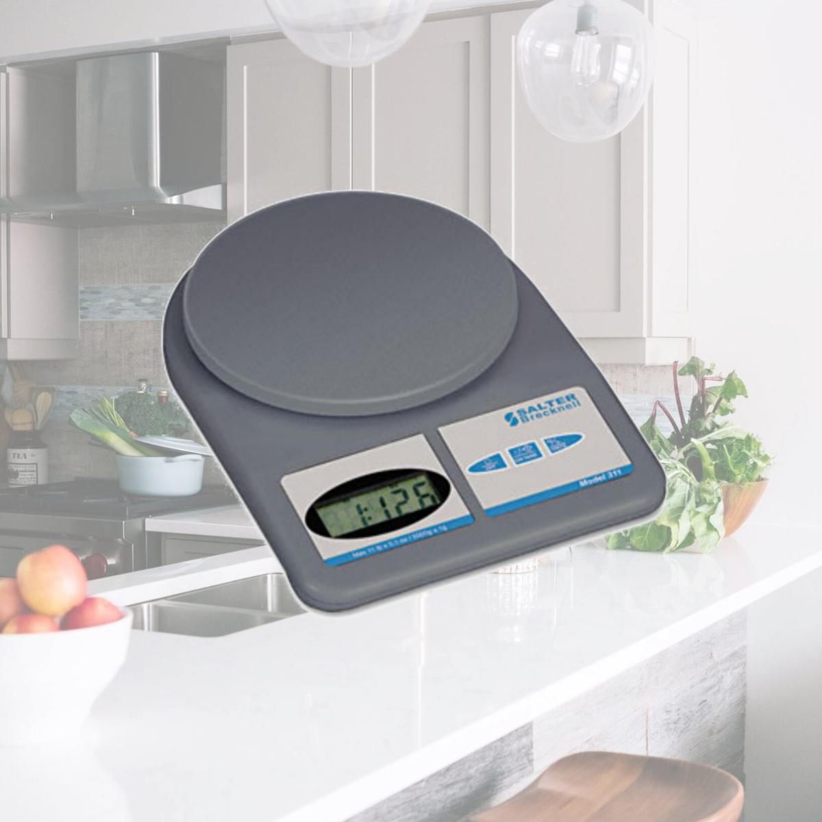 Picture of Salter Brecknell 311 Electronic Weight-Only Utility Scale- 11lb Capacity- 5-3/4 Platform