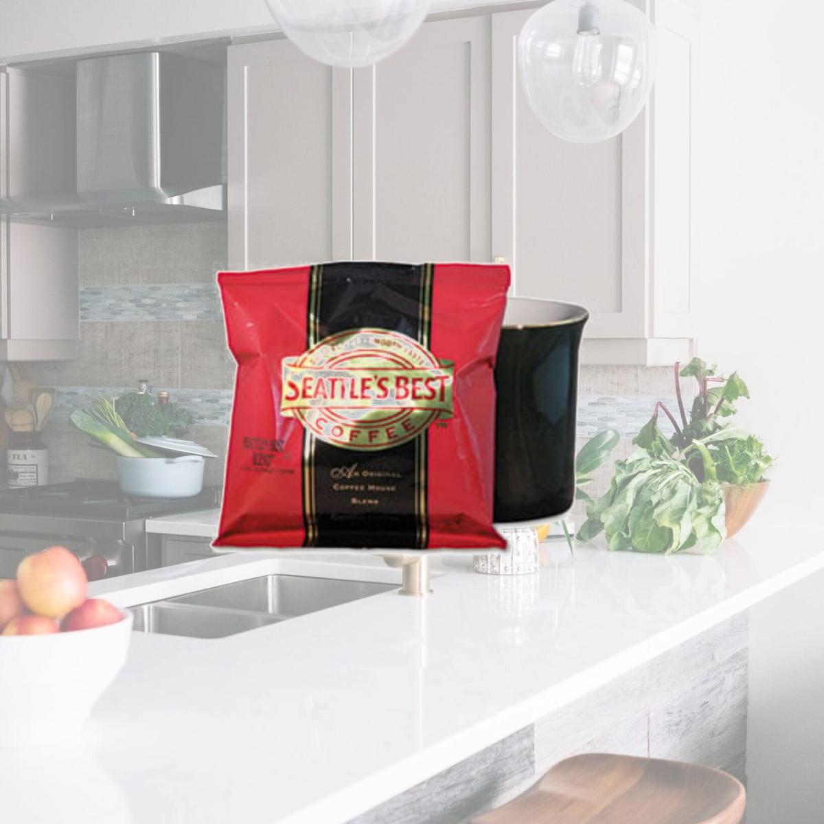 Picture of Seattle`S Best 11008556 Premeasured Coffee Packs  Breakfast Blend  2 oz. Packet  18/Box