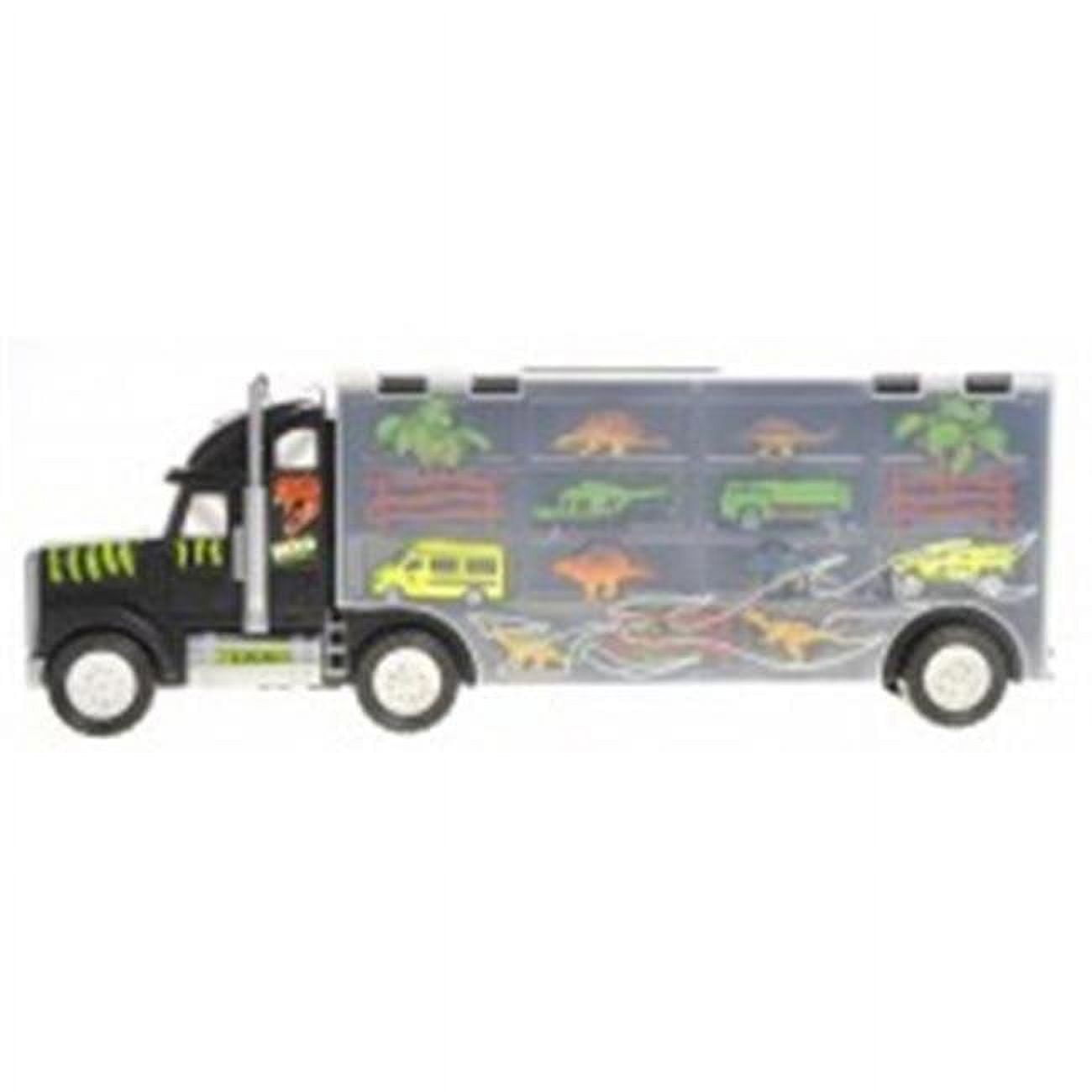 T106 22 In. Dinosaurs Transport Car Carrier Truck Toy