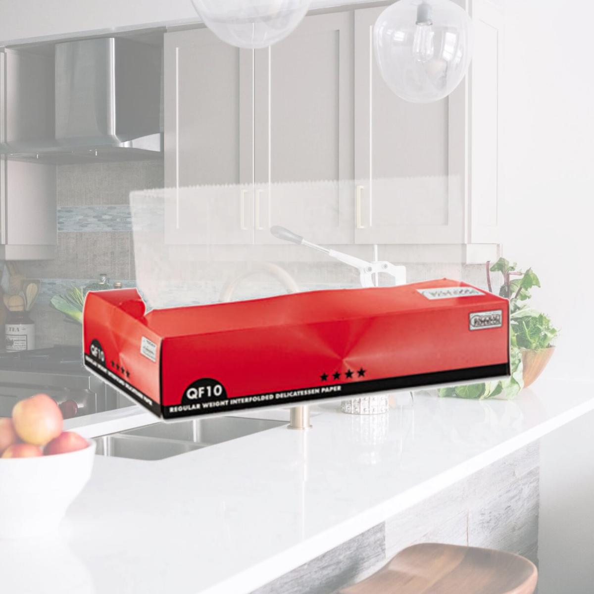 Picture of Bgc 011010 Qf10 Inter folded Dry Wax Paper - White