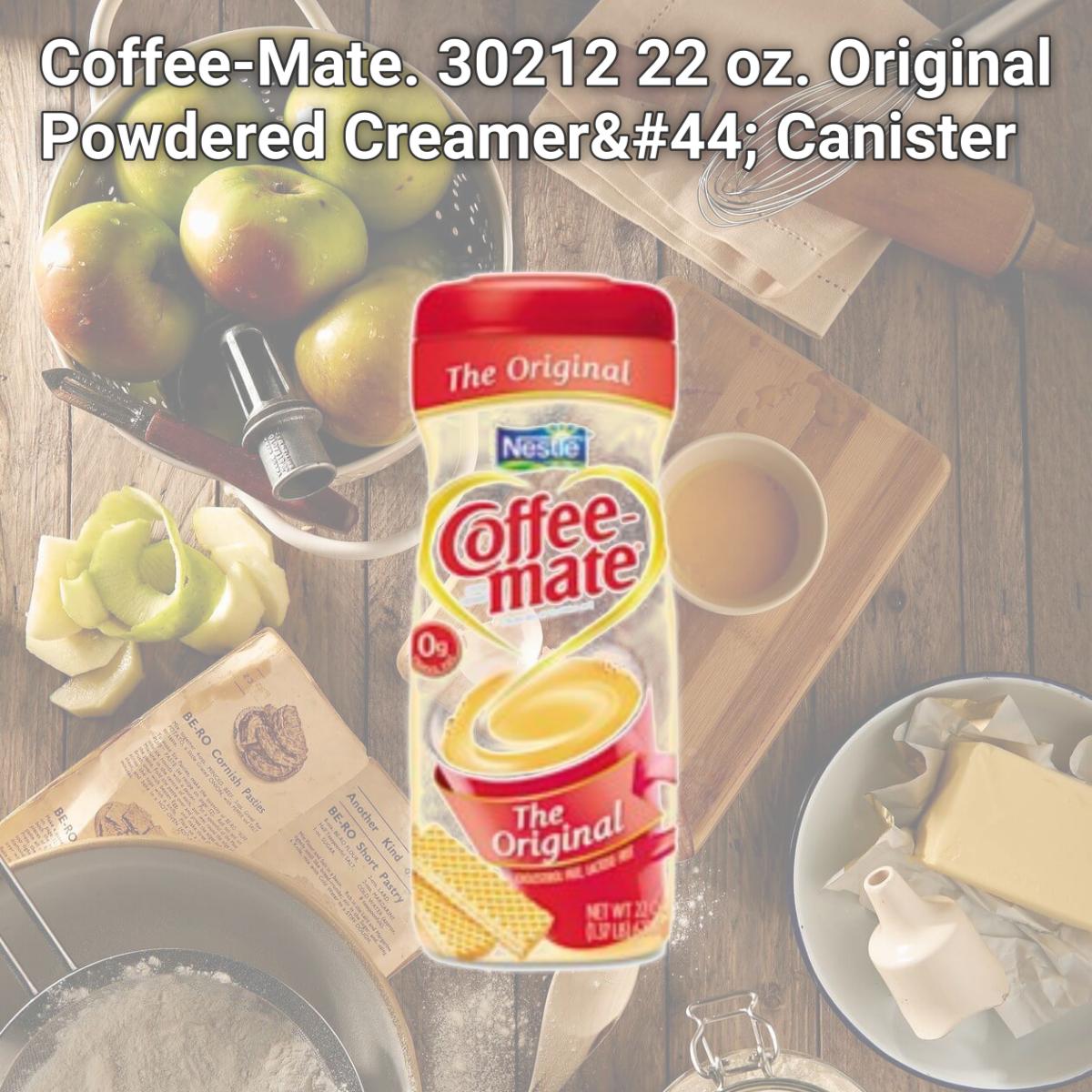 Picture of Coffee-Mate. 30212 22 oz. Original Powdered Creamer, Canister