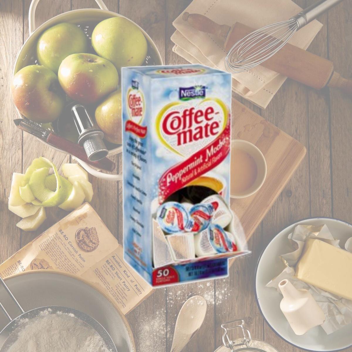 Picture of Coffee-Mate. 76060 0.375 oz. Peppermint Mocha Creamer, Box - 50