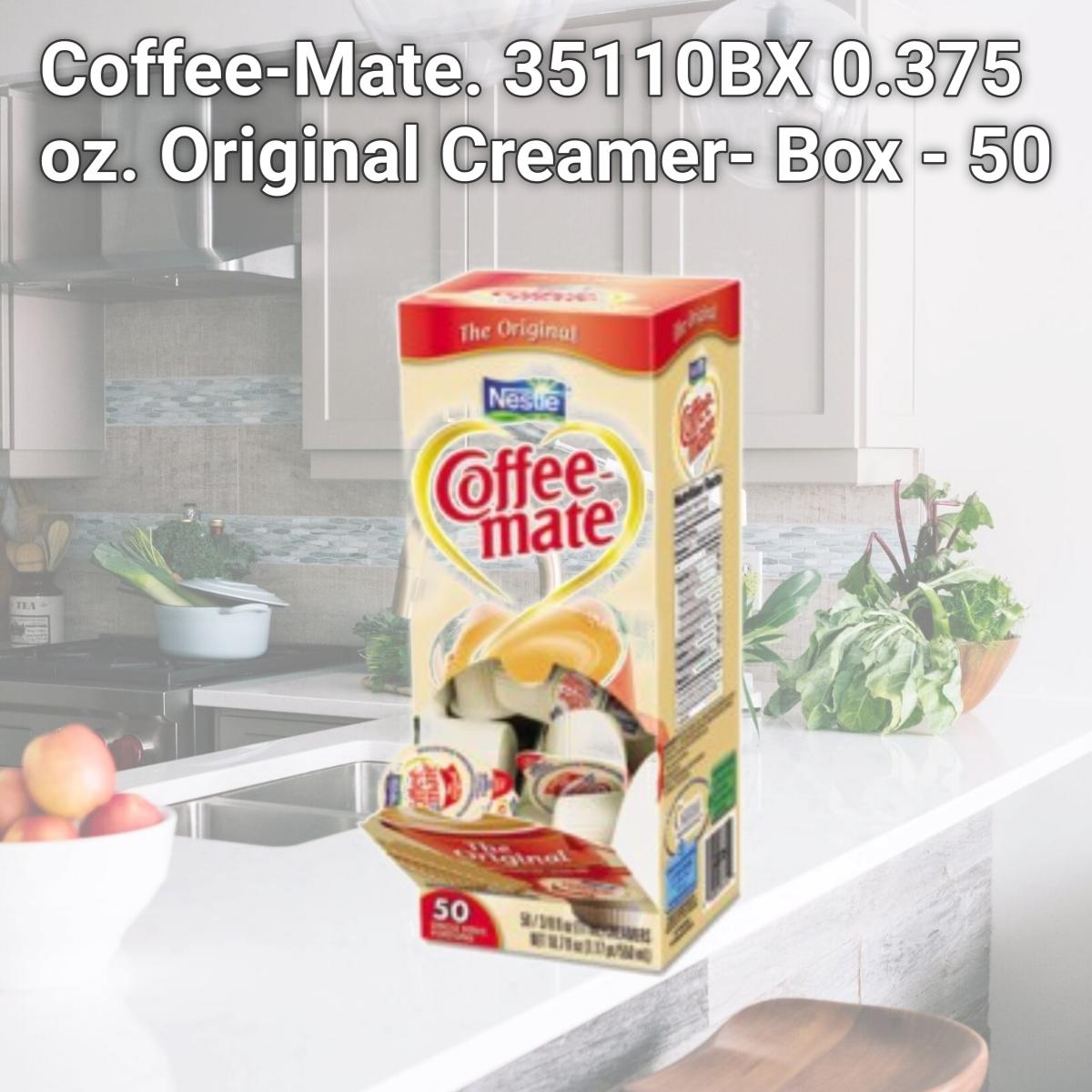Picture of Coffee-Mate. 35110BX 0.375 oz. Original Creamer- Box - 50