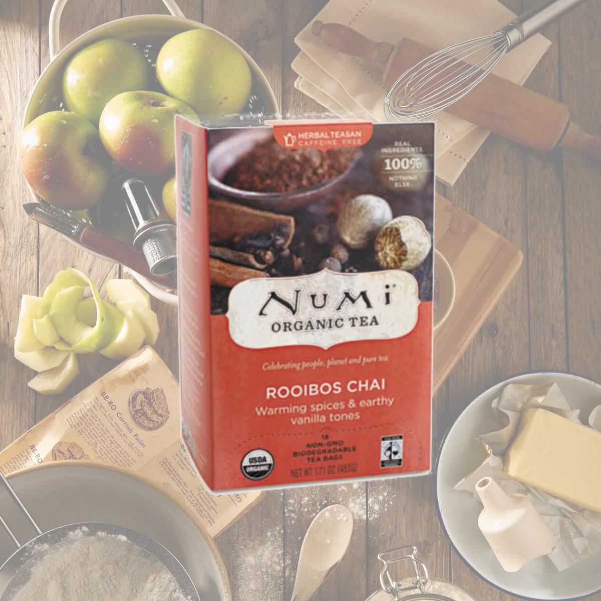 Picture of Numi Organic Tea 10200 Organic Teas and Teasans- Rooibos Chai - 1.71 oz.