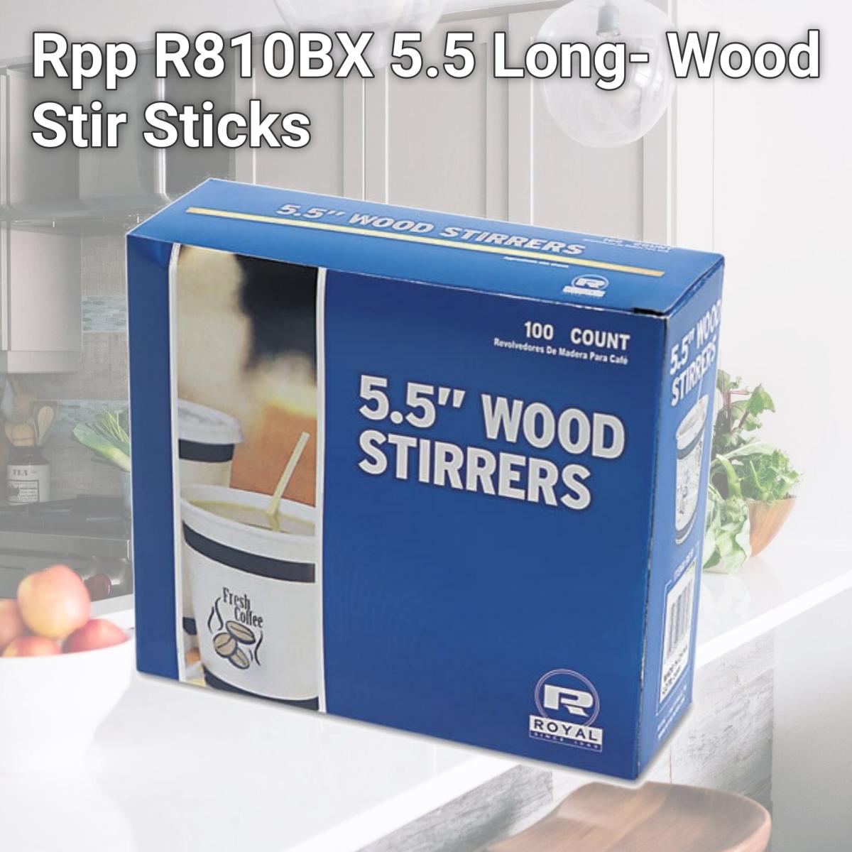 Picture of Rpp R810BX 5.5 Long- Wood Stir Sticks