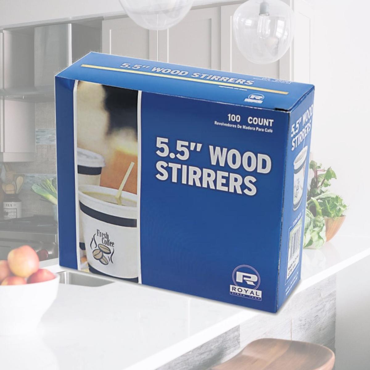 Picture of Rpp R810BX 5.5 Long- Wood Stir Sticks