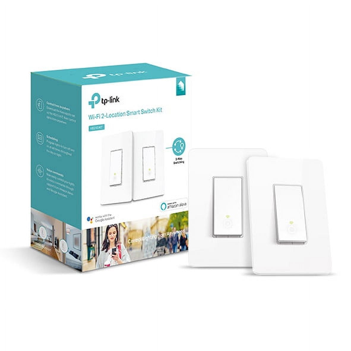 TP-Link HS210 KIT Smart Wi-Fi Light Switches - Pack of 2