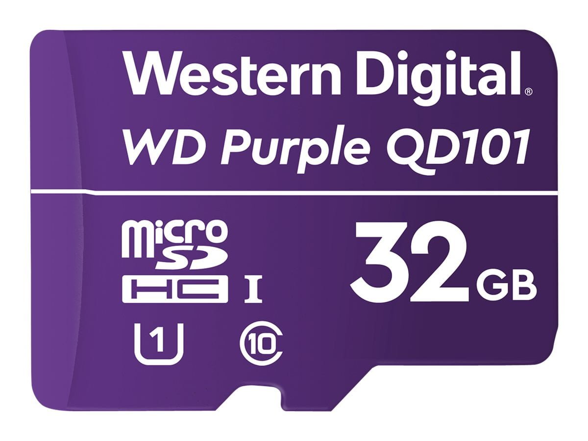 UPC 718037874890 product image for WDD032G1P0C 32 GB SDA 6.0 UHS 1 Micro SDHC Flash Memory Card, Purple | upcitemdb.com