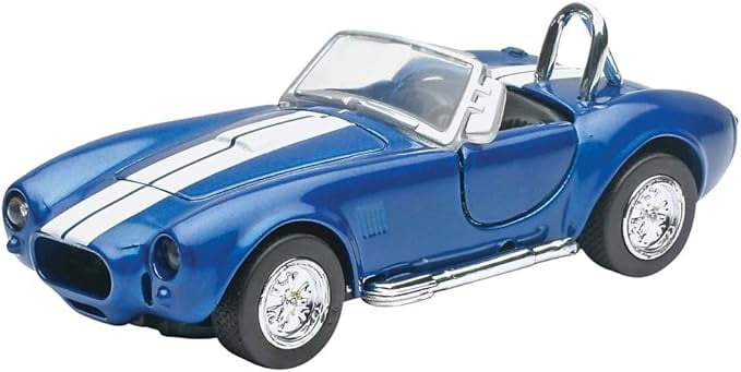New-ray 50453b 1966 Shelby Cobra 427 Sc In Blue With White Stripes Pack Of 12