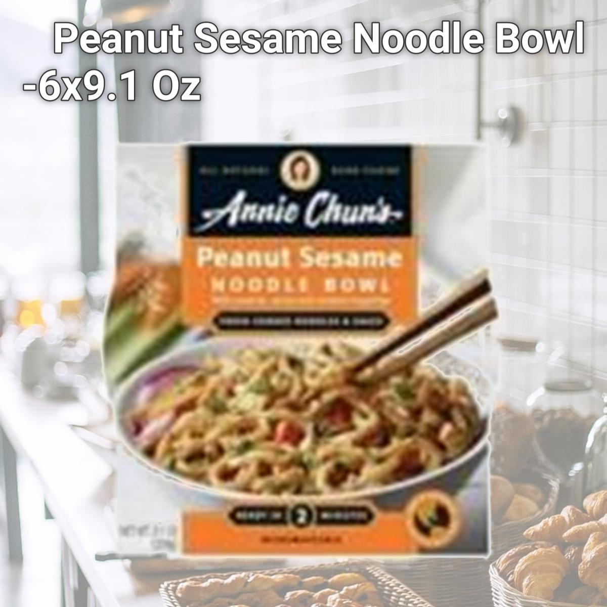 Picture of Annie Chuns 21692 Annie Chuns Peanut Sesame Noodle Bowl -6x9.1 Oz