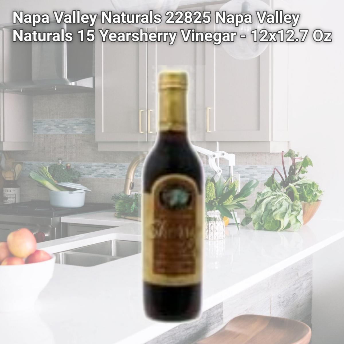 Picture of Napa Valley Naturals 22825 Napa Valley Naturals 15 Yearsherry Vinegar - 12x12.7 Oz