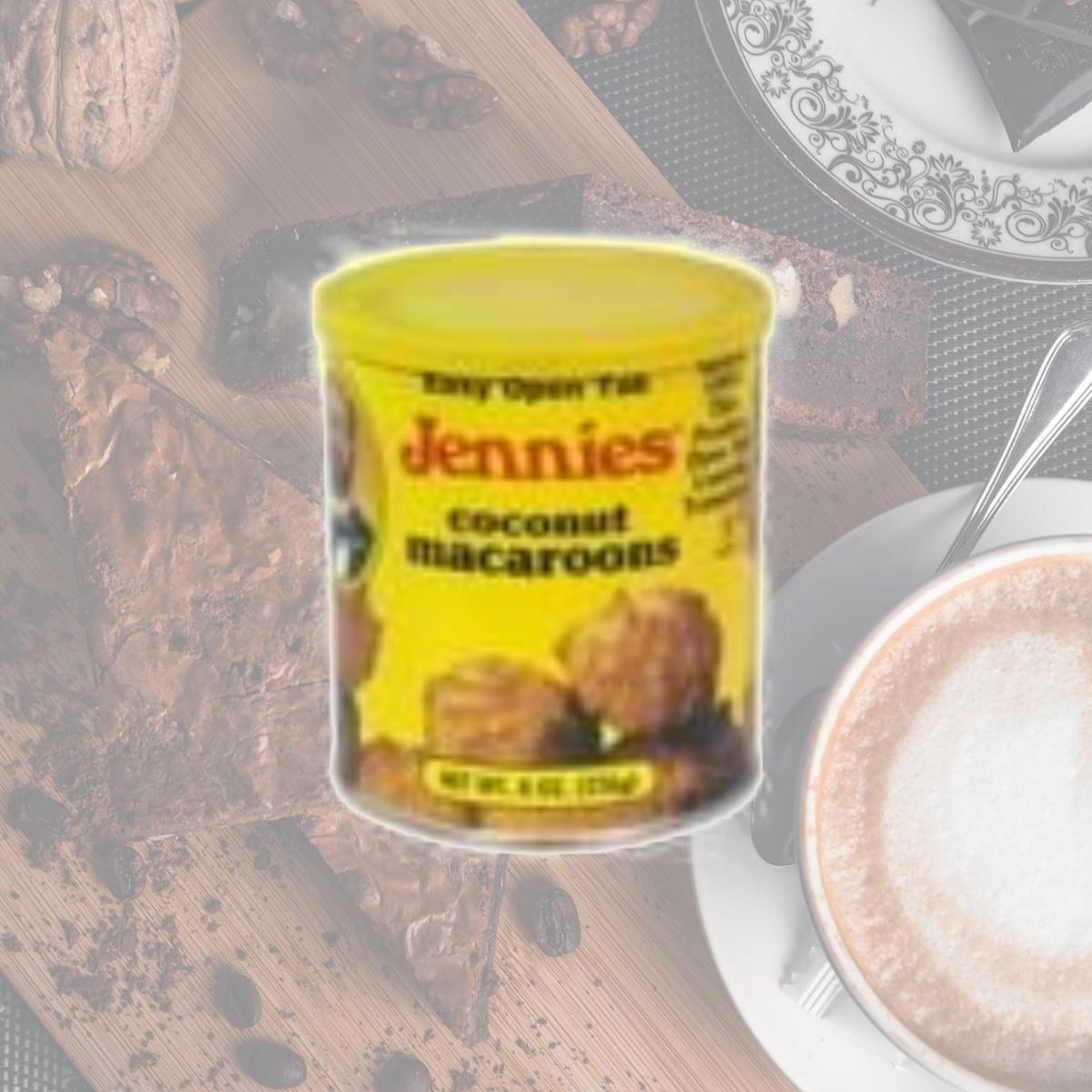 Picture of Jennies Macaroons 22847 Jennies Coconut Macaroon Cnstr Gluten Free - 12x8 Oz