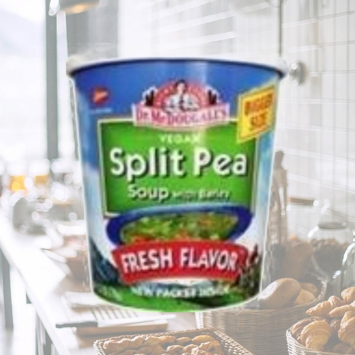 Picture of Dr Mcdougalls 39608 Dr Mcdougalls Split Pea Barley Big Soup Cup - 6x2.5 Oz