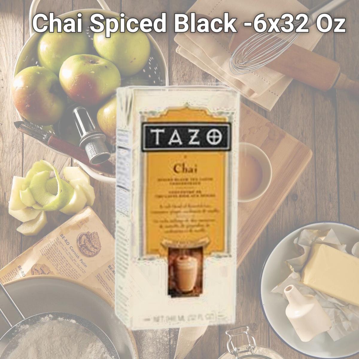 Picture of Tazo Teas B14701 Tazo Teas Chai Spiced Black -6x32 Oz