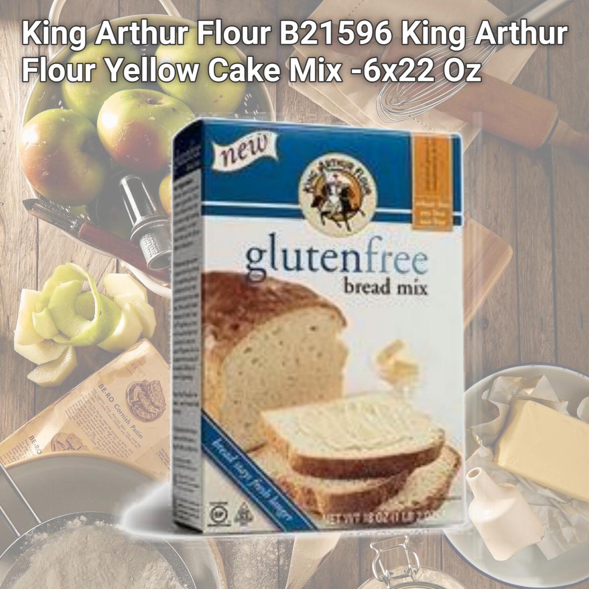 Picture of King Arthur Flour B21596 King Arthur Flour Yellow Cake Mix -6x22 Oz