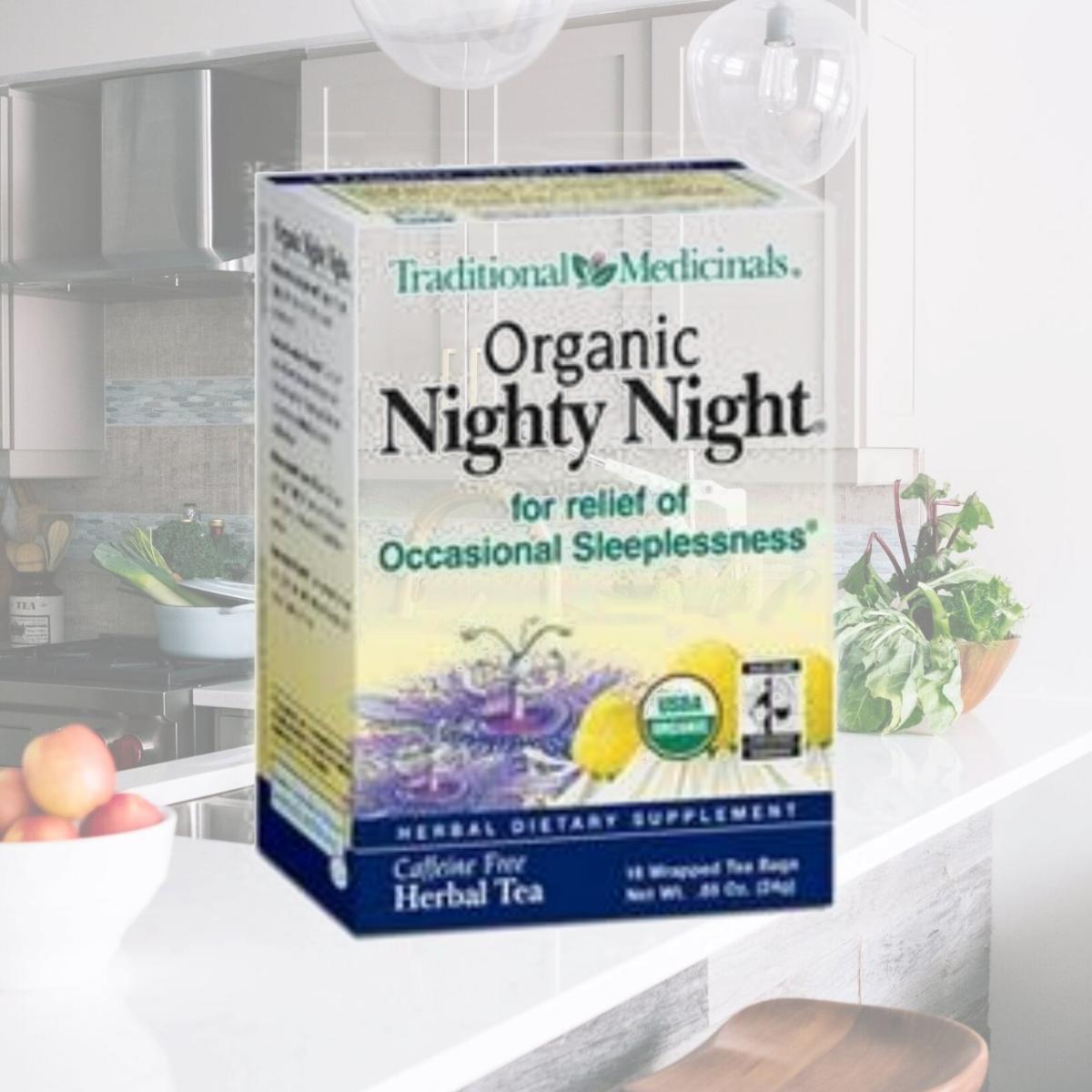 Picture of Traditional Medicinals B22032 Traditional Medicinals Nighty Night Valerian Tea -6x16 Bag