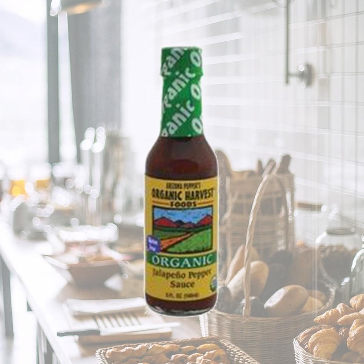 Picture of Organic Harvest B22838 Arizona Peppers Jalapeno Pepper Sauce -12x5 Oz