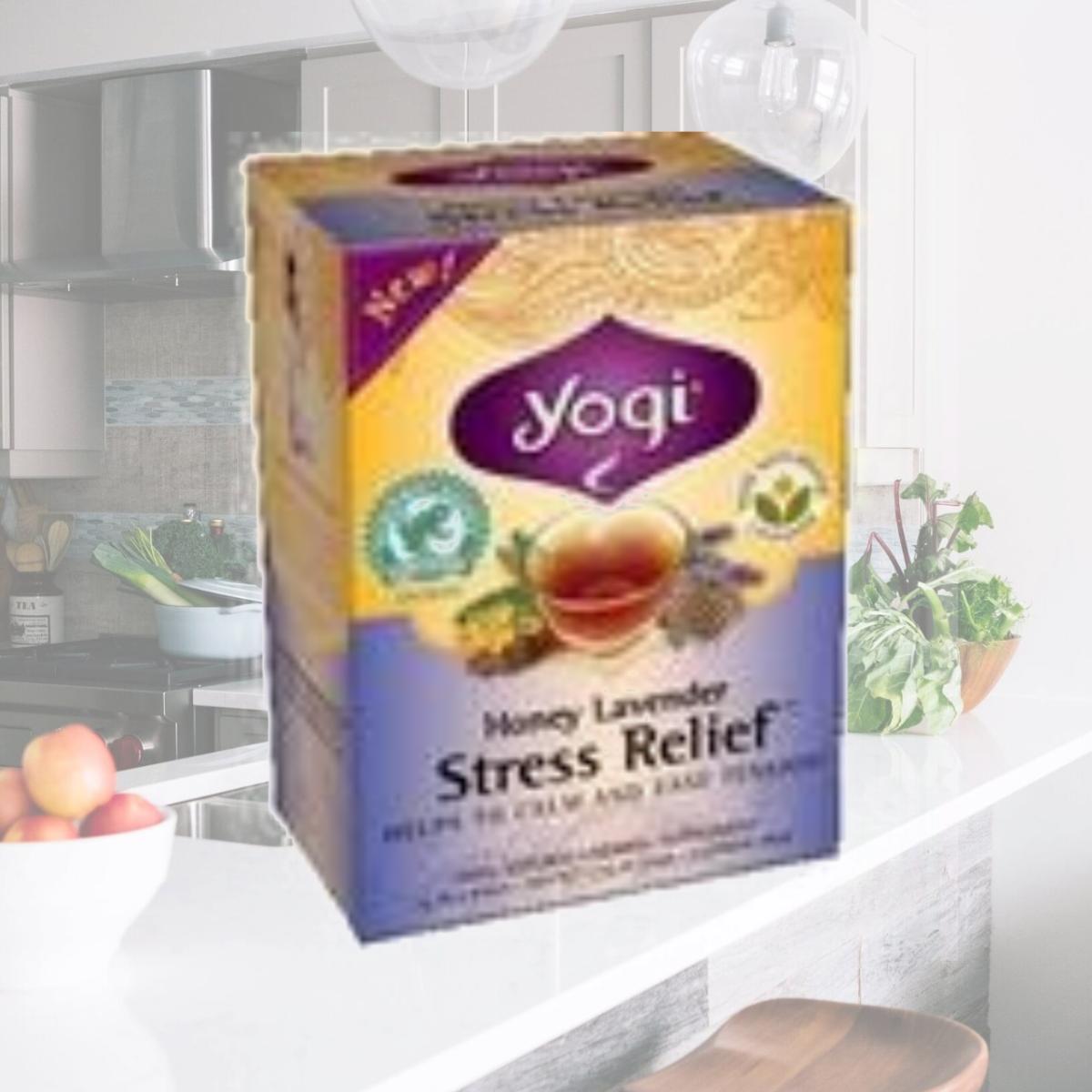 Picture of Yogi Teas B23991 Yogi Teas Honey Lavender Stress Relief Tea -6x16 Bag