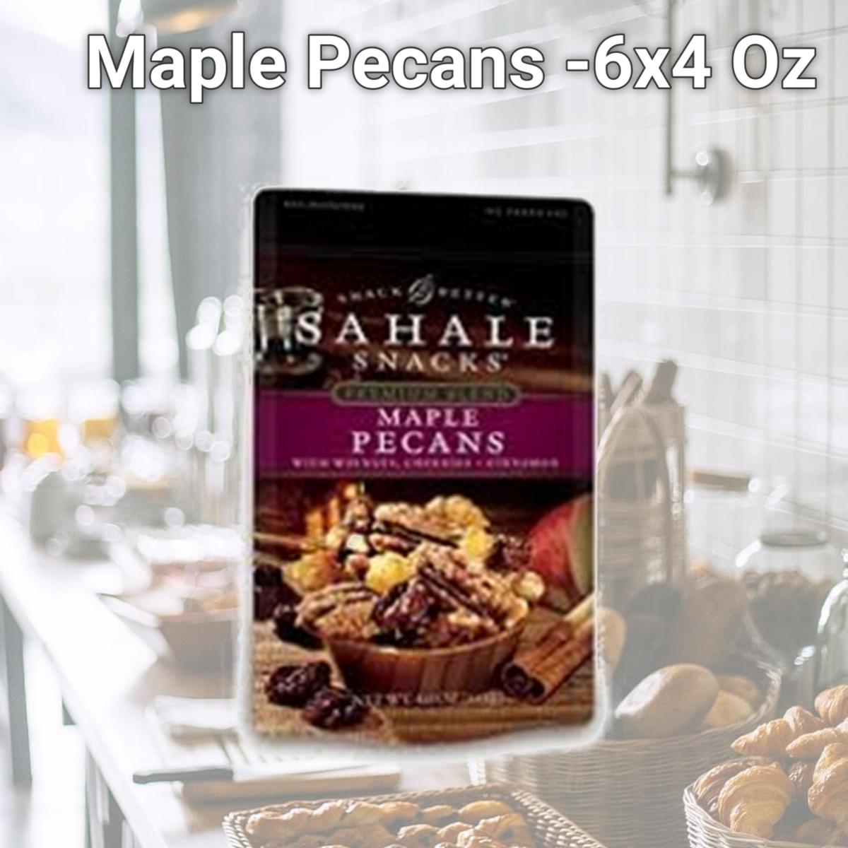 Picture of Sahale Snacks B26780 Sahale Snacks Maple Pecans -6x4 Oz