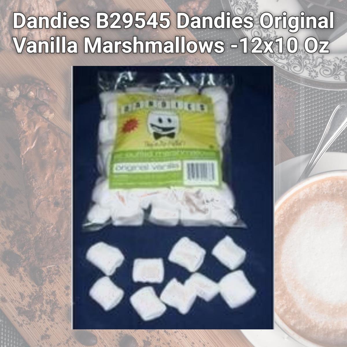 Picture of Dandies B29545 Dandies Original Vanilla Marshmallows -12x10 Oz