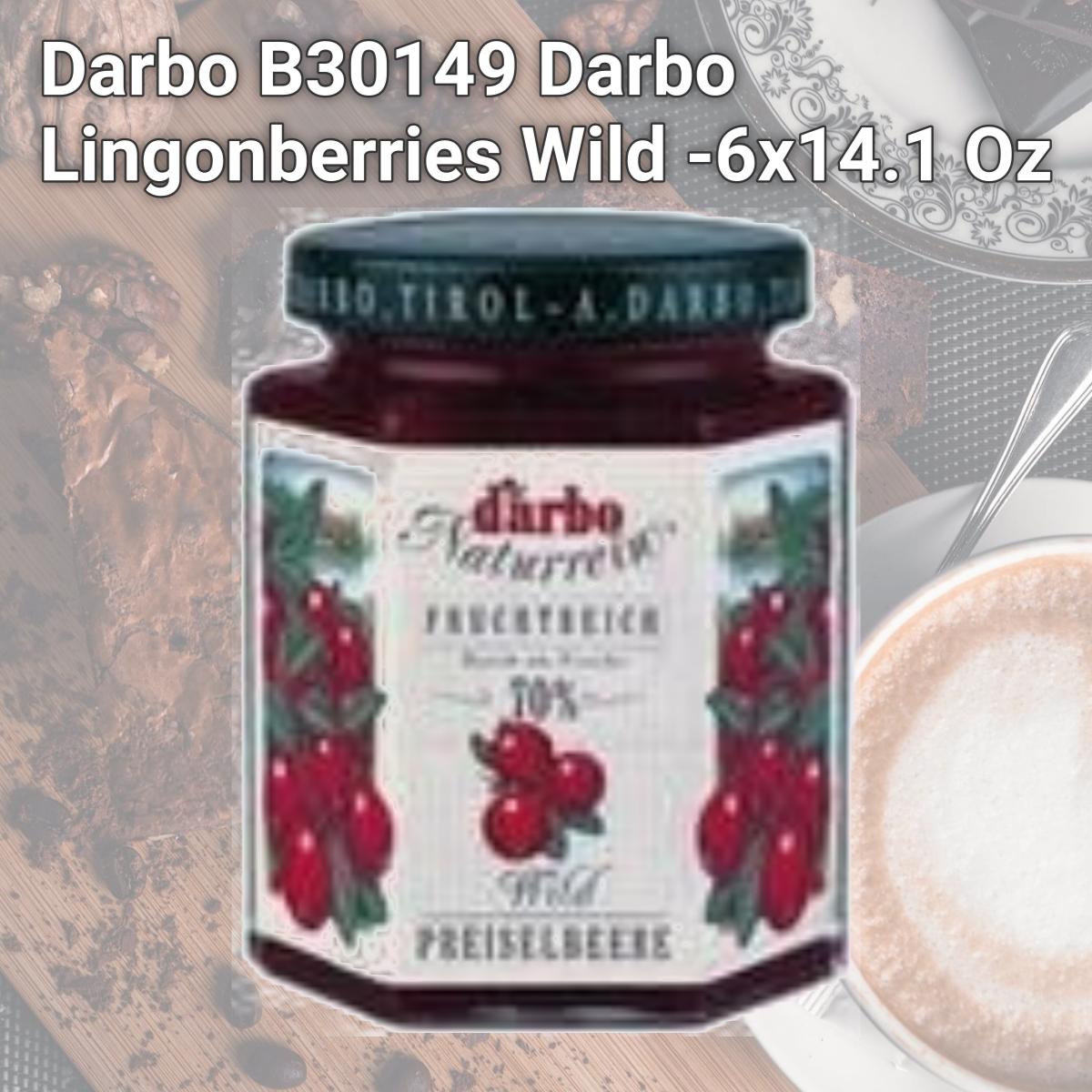 Picture of Darbo B30149 Darbo Lingonberries Wild -6x14.1 Oz