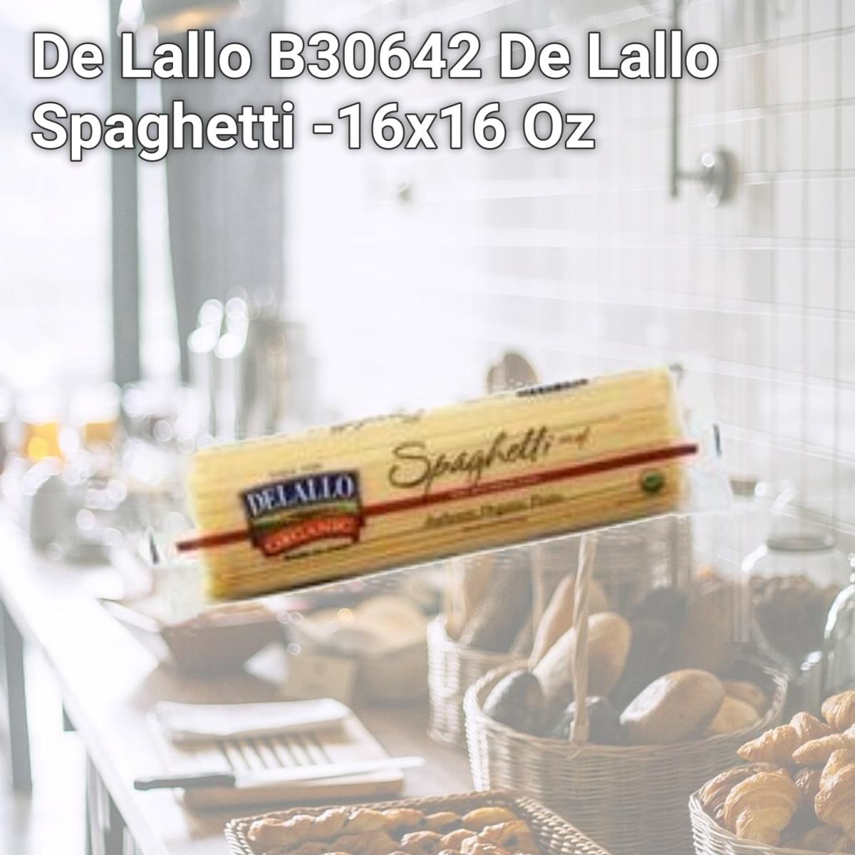 Picture of De Lallo B30642 De Lallo Spaghetti -16x16 Oz