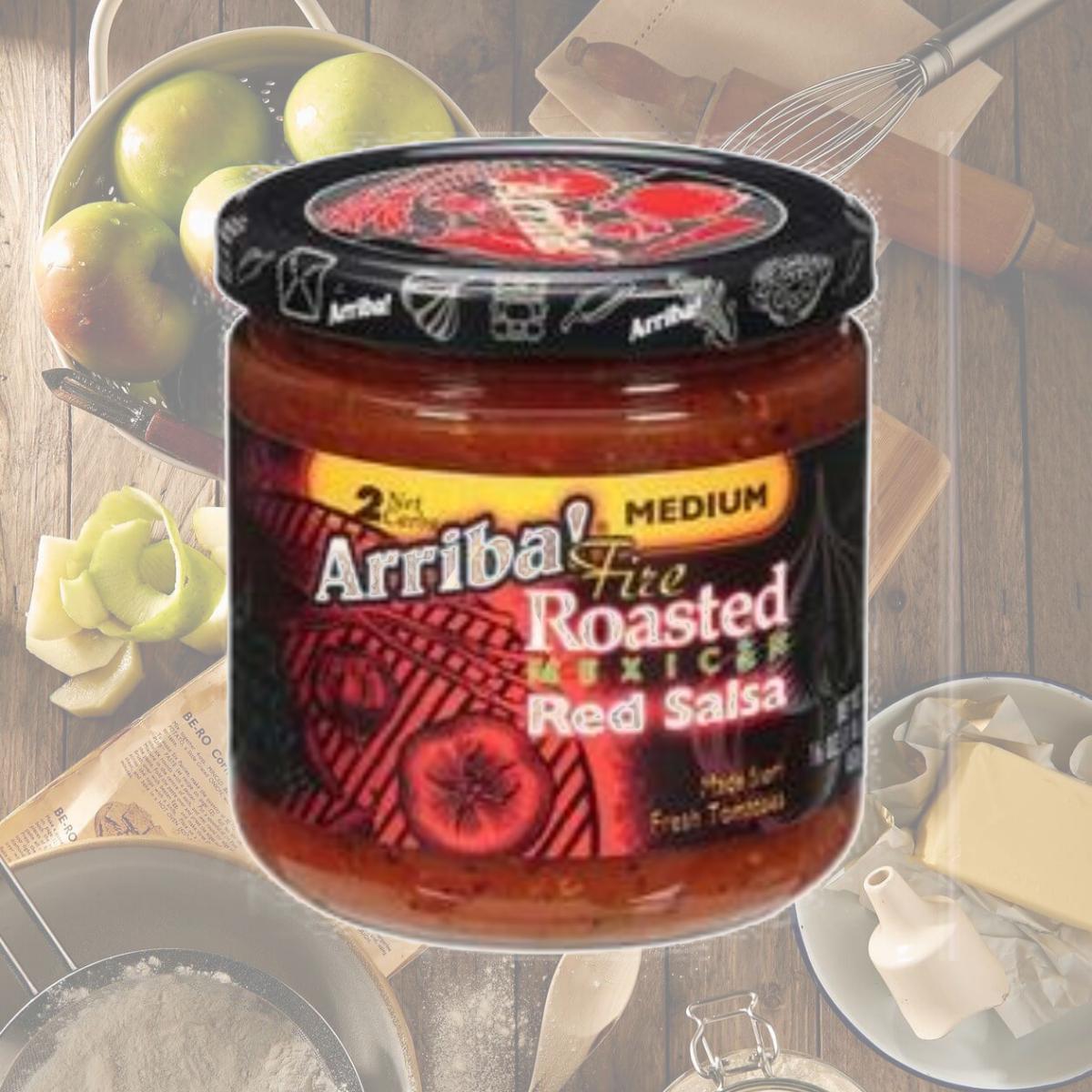 Picture of Arriba! B34530 Arriba Fire Roasted Mexican Redsalsamedium -6x16oz