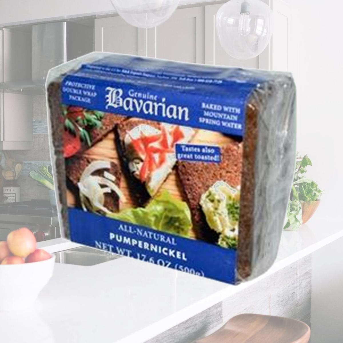 Picture of Bavarian Breads B34821 Bavarian Breads Organic Pumpernickel Bread  -6x17.6oz