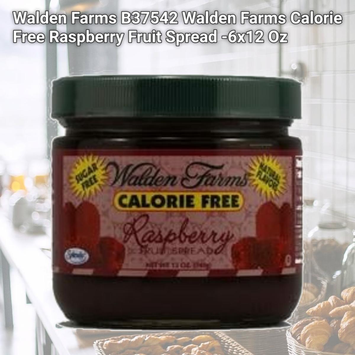 Picture of Walden Farms B37542 Walden Farms Calorie Free Raspberry Fruit Spread -6x12 Oz