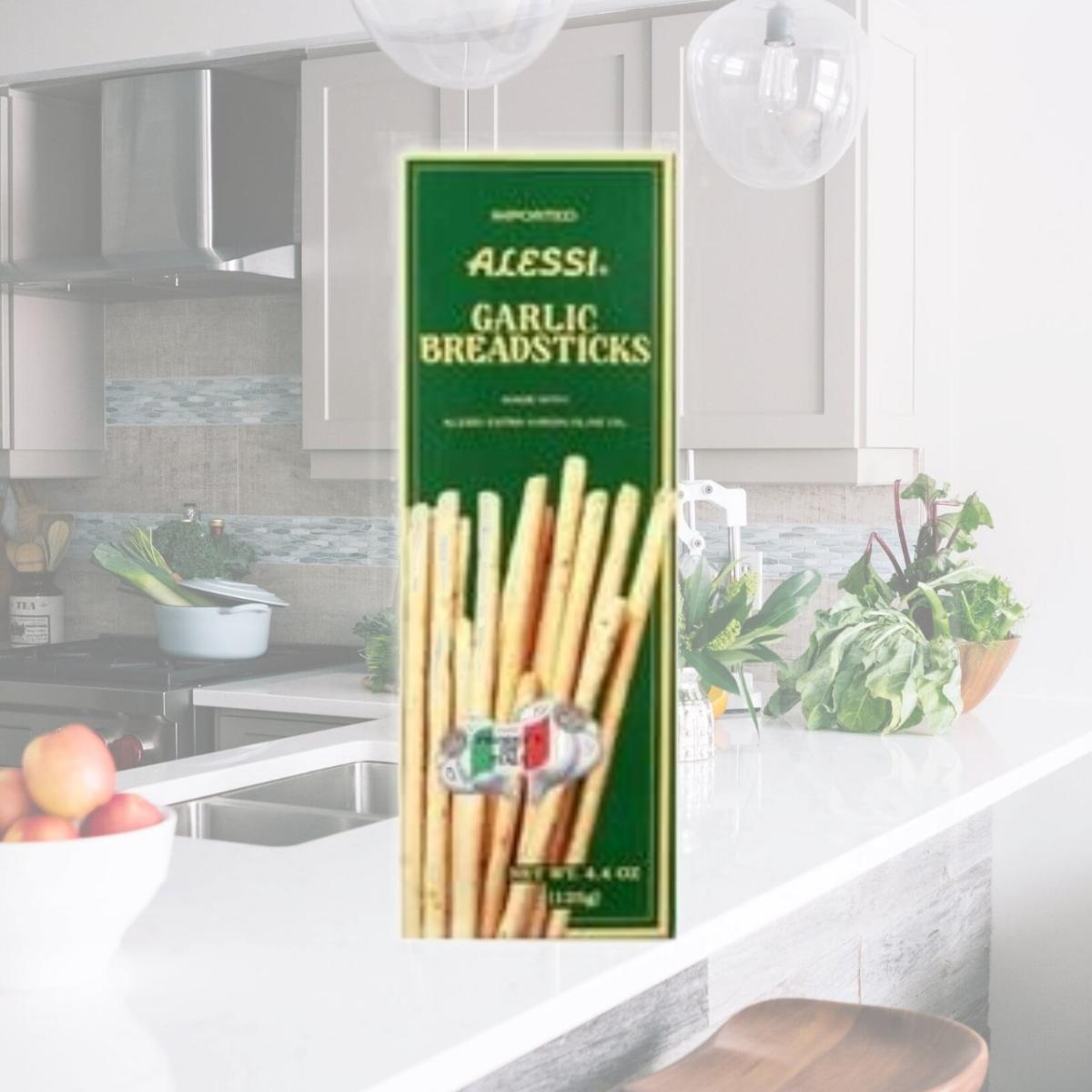 Picture of Alessi B74975 Alessi Garlic Breadsticks  -12x4.4oz