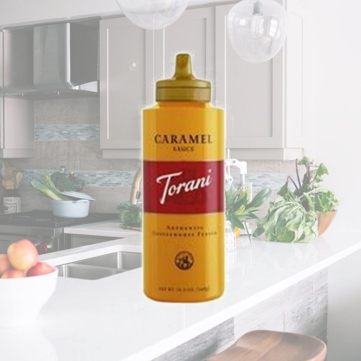 Picture of Torani B80709 Torani Caramel Sauce  -6x16.5oz