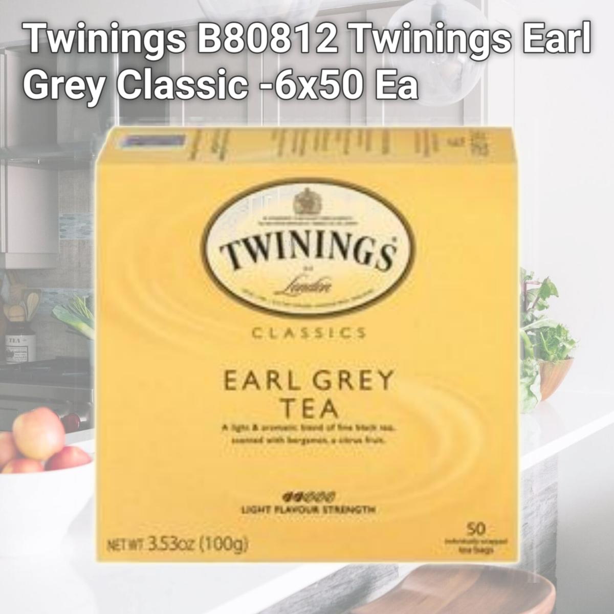 Picture of Twinings B80812 Twinings Earl Grey Classic -6x50 Ea