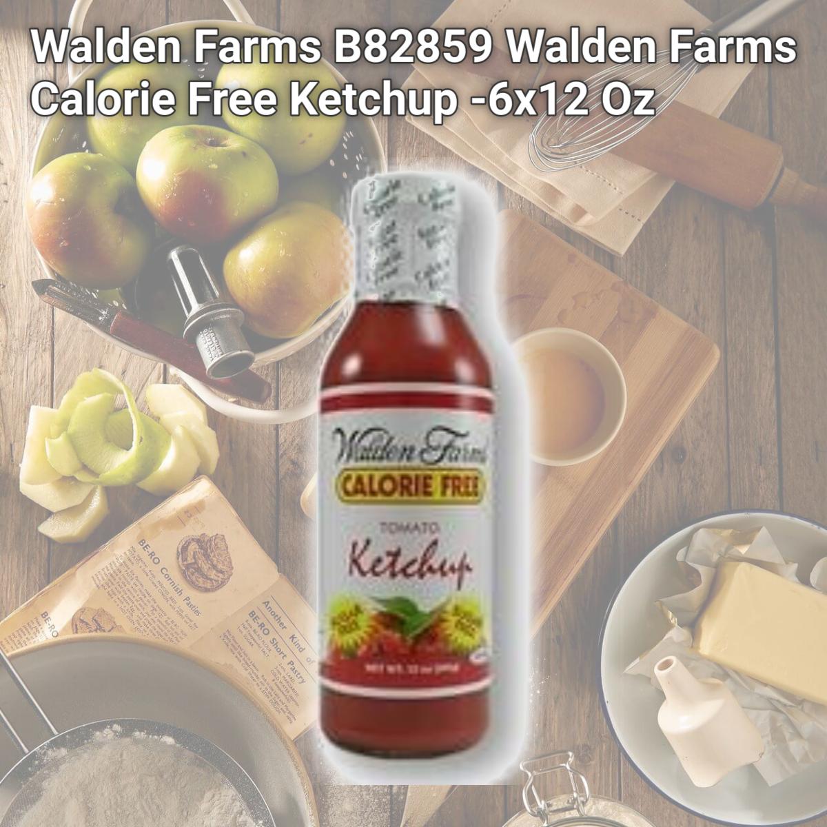 Picture of Walden Farms B82859 Walden Farms Calorie Free Ketchup -6x12 Oz