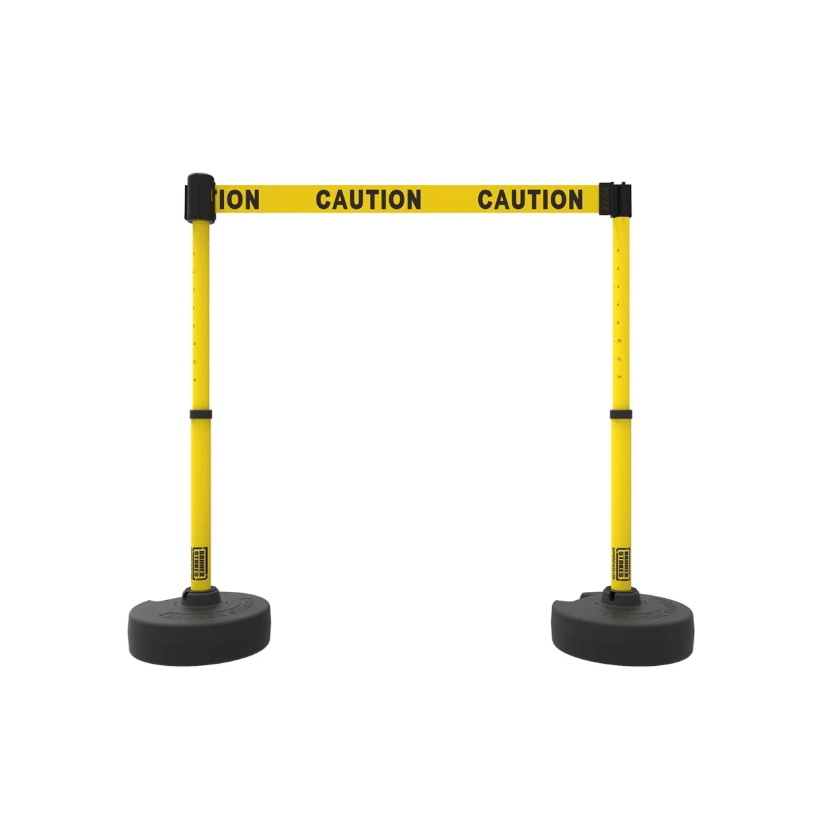 PL4282 Plus Barrier Set X2 - Yellow - Caution
