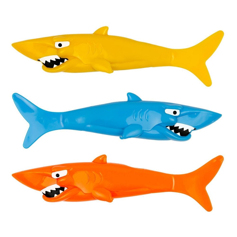 PM72740 Shark Diving Stick Toy for Underwater Play, Multi Color