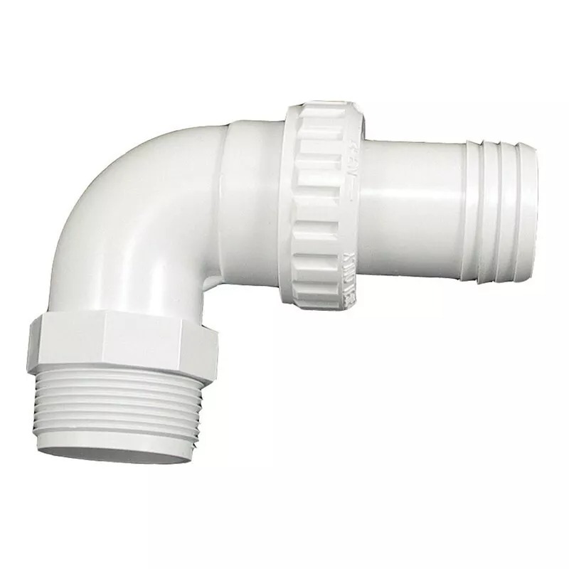 UPC 849640000250 product image for Zodiac Pool Care CMP21058200000 1.5 in. RB x 1.5 in. MPT 90 Degree Eco No Union  | upcitemdb.com