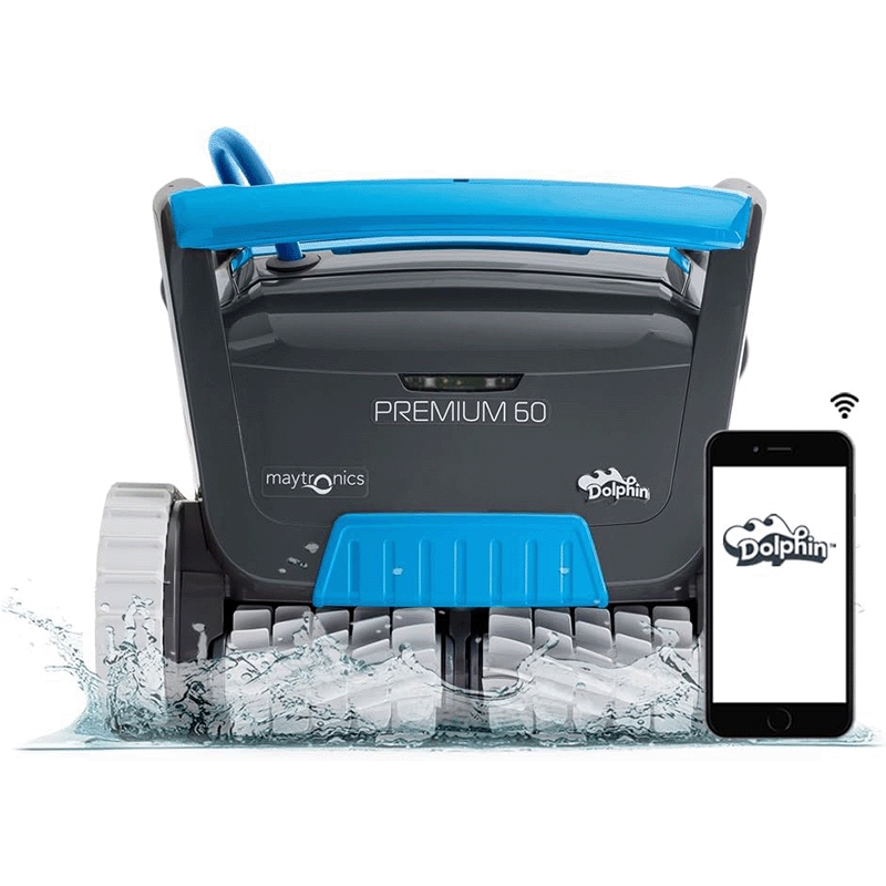 99996612PR6 Premium 60 Premium Caddy Included Inground Cleaner - Bluetooth & Wi-Fi Enabled Robotic Pool Cleaner