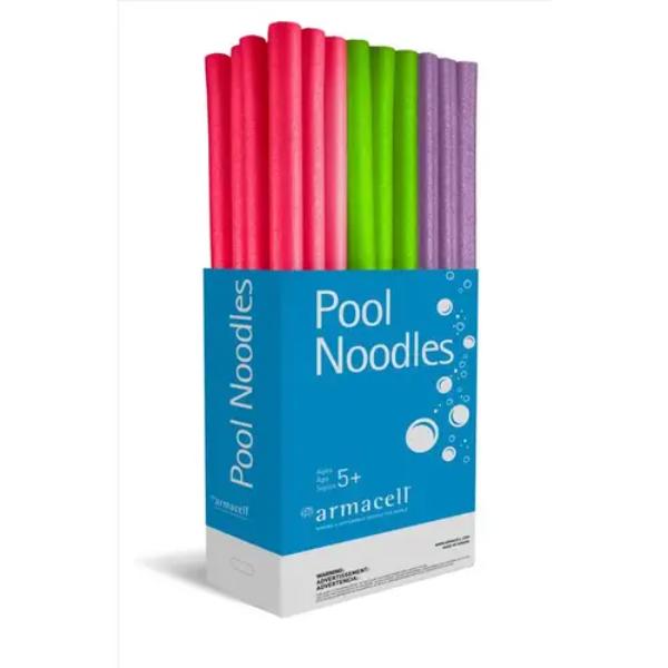 JED9973020 2.4 x 56 in. Tundra Round Pool Noodle - Polyethylene Foam Float, Assorted Color