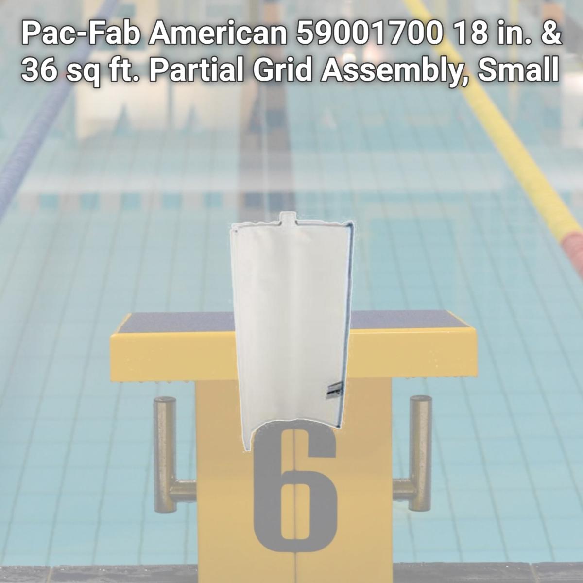 Picture of Pac-Fab American 59001700 18 in. & 36 sq ft. Partial Grid Assembly, Small