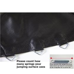Bedrc1015108-7 Jumping Surface For 10 In. X 15 Ft. Rectangle Trampoline With 108 7 In. V-rings