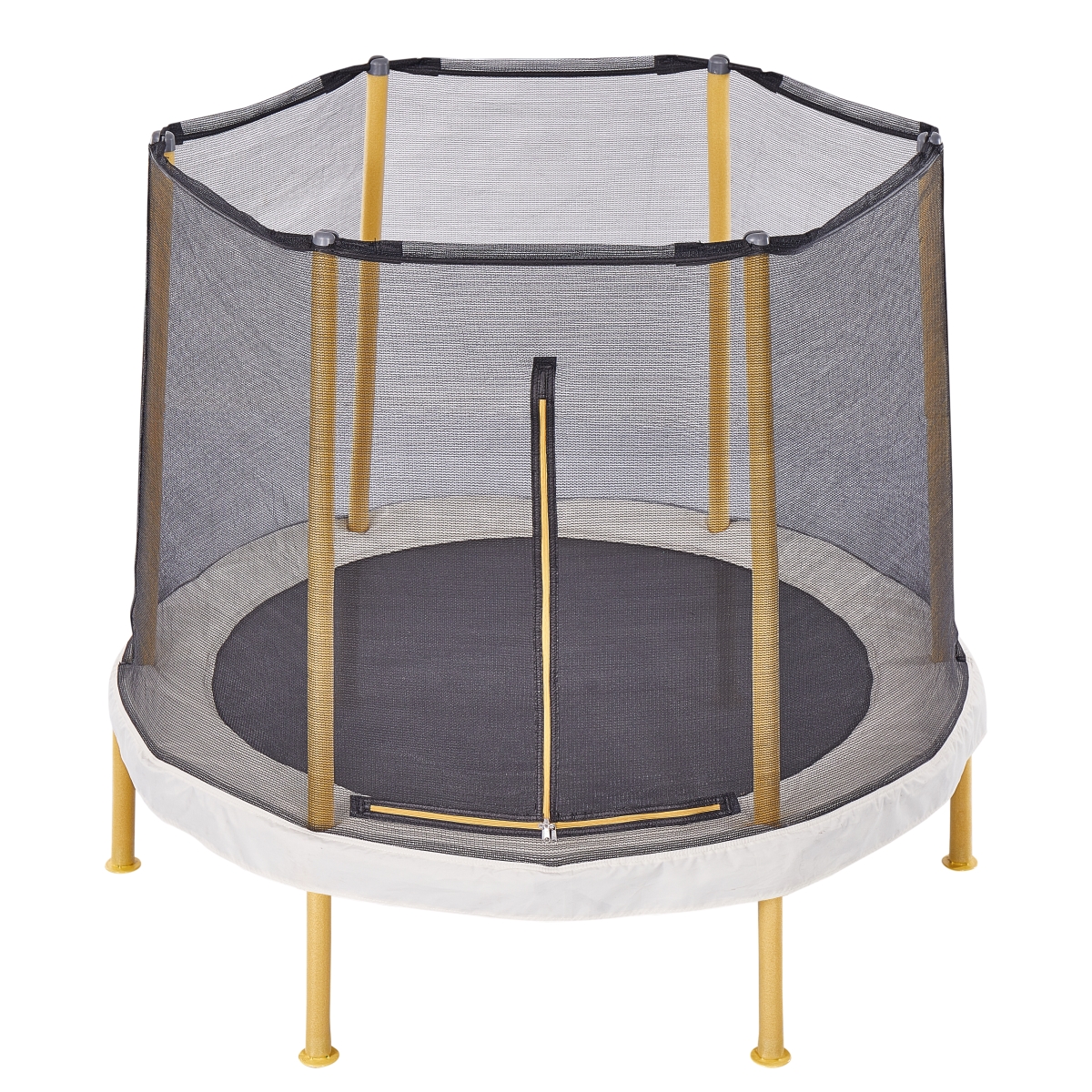 60in. Round Trampoline with Enclosure - Blue - 60in. - Safe & Durable Design