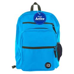 1073 17 In. Cyan Active Backpack, Case Of 12