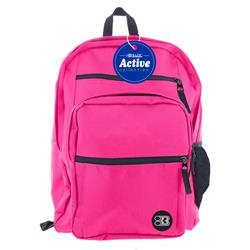 1074 17 In. Fuchsia Active Backpack, Case Of 12