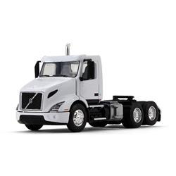 Volvo Vnr 300 Day Cab Toys With Diecast Metal Opening Hood In White, 14 Years Above