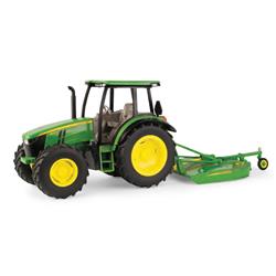 John Deere 5125r Tractor With Mx7 Rotary Cutter
