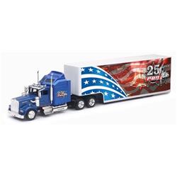 New-ray Newss-15573 Pbr - Kenworth W900 Truck With Dry Van Pack Of 12