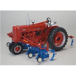 Farmall 400 Tractor With Cultivator